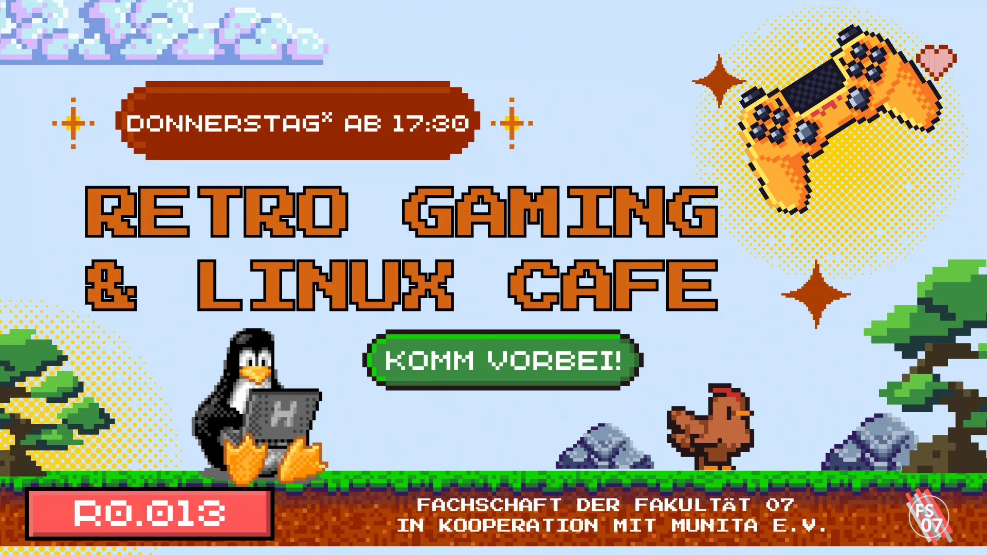 Retro Gaming & Linux Cafe