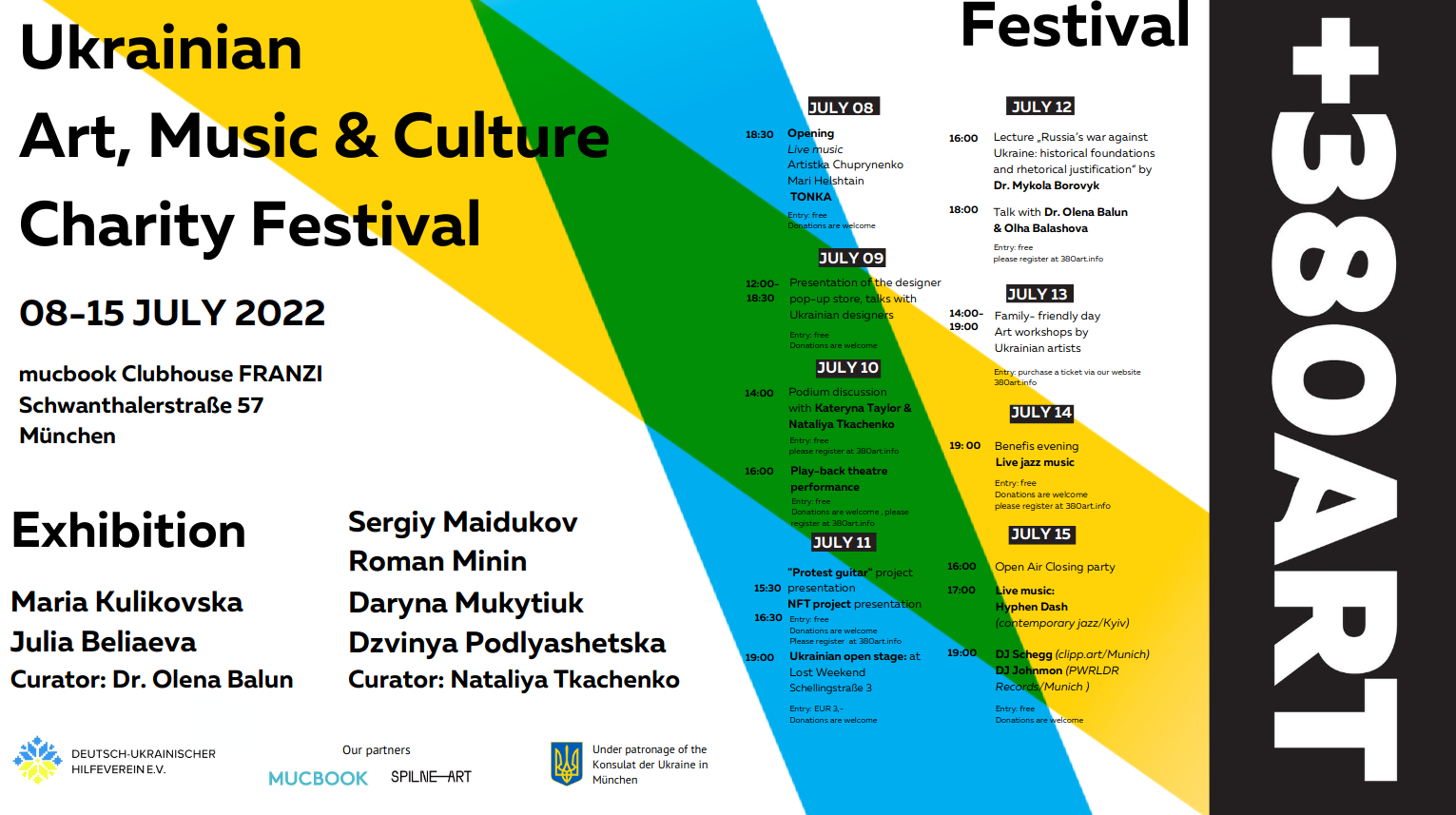 Ukrainian Festival of Art, Music & Culture: +380ART