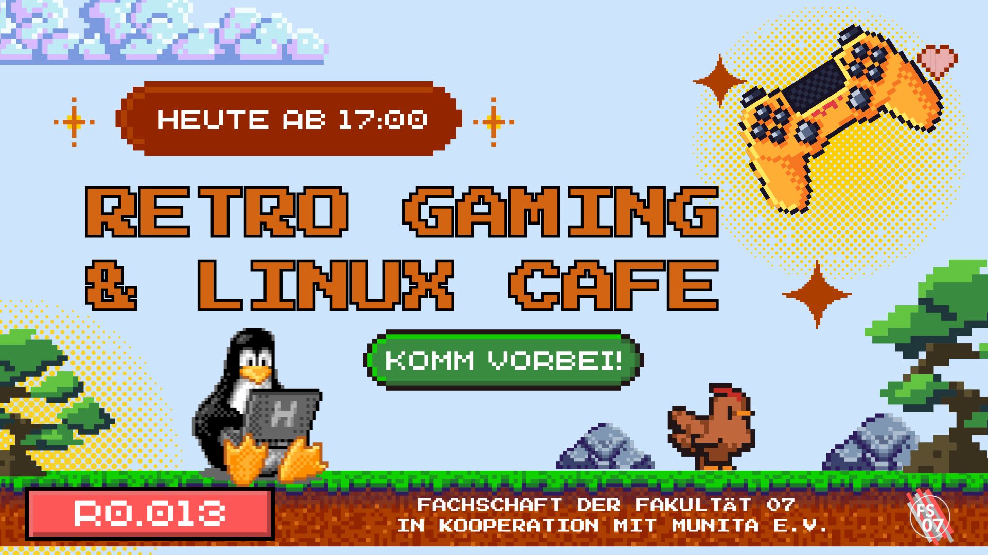 Retrogaming am 03. Juni – 17:00